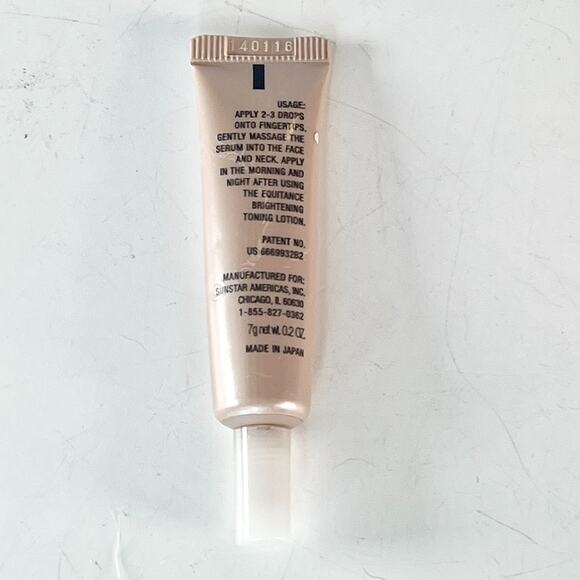 Equitance Brightening Serum + Dark Spot Corrector Uneven Travel .2 fl oz 7g New - Picture 4 of 5